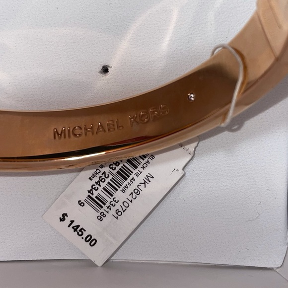 Michael Kors Gold Pave Hinge Bracelet - Picture 5 of 6